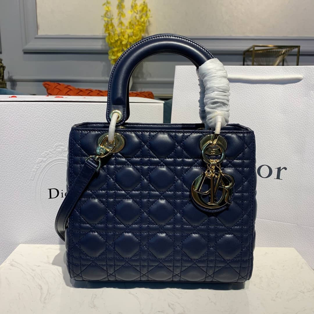 Best Replica Christian Dior Lady Dior 24CM Replica Bag - Colareps