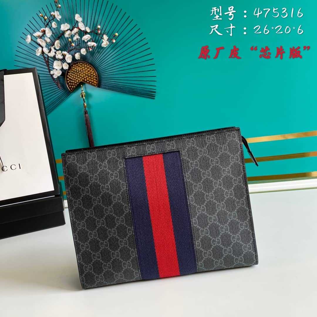 Best Replica Gucci Purse Dupes Webbing Line GG Supreme475316 - Colareps