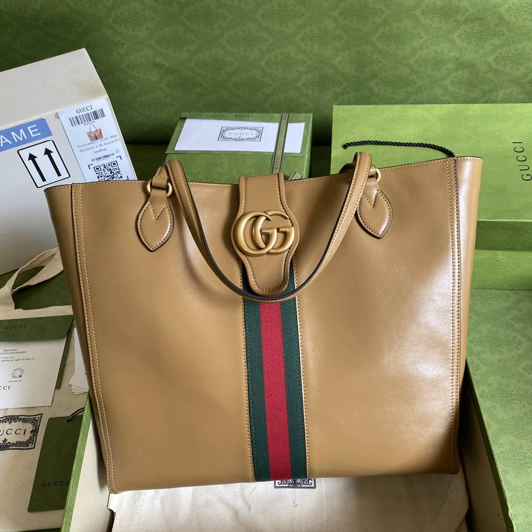 Best Replica Gucci Double G Medium Tote Replica 649577 - Colareps
