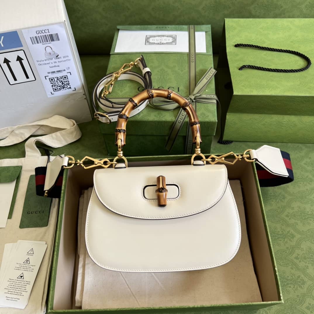 Best Replica Gucci Bamboo Small Top Handle Bag Replica 675797 - Colareps