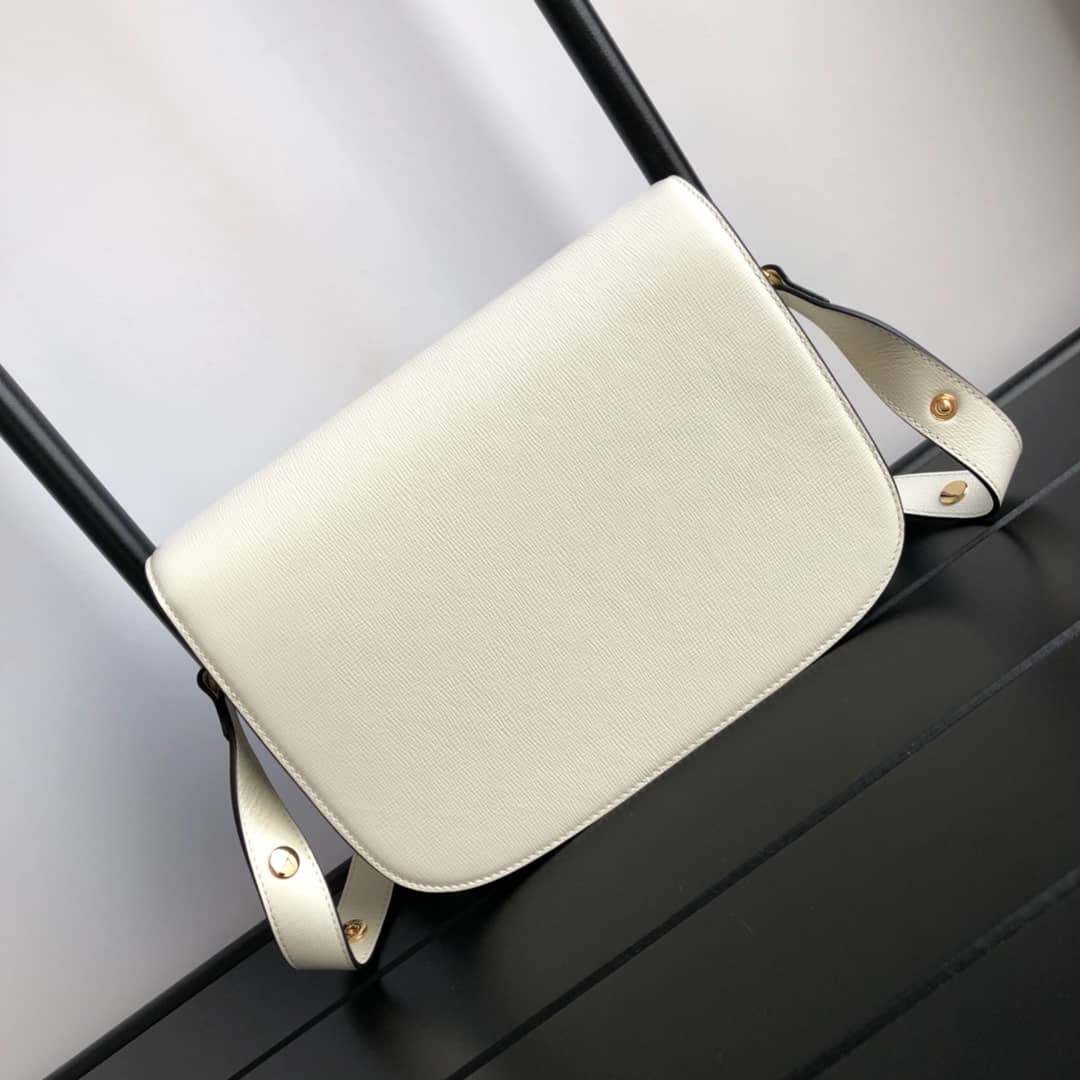 Best Replica Gucci Horsebit 1955 Shoulder Bag Replica White 602204 - Colareps