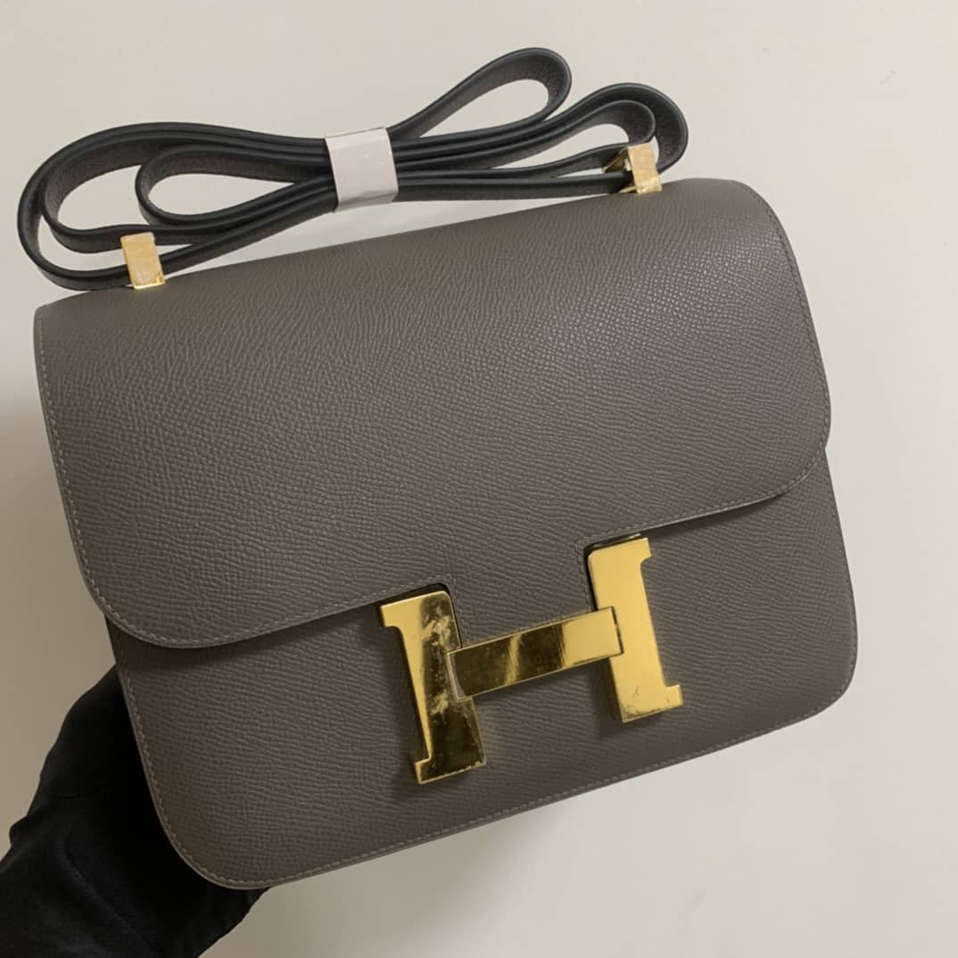 Best Replica Hermes Replica Constance Bag 18CM Epsom Leather - Colareps