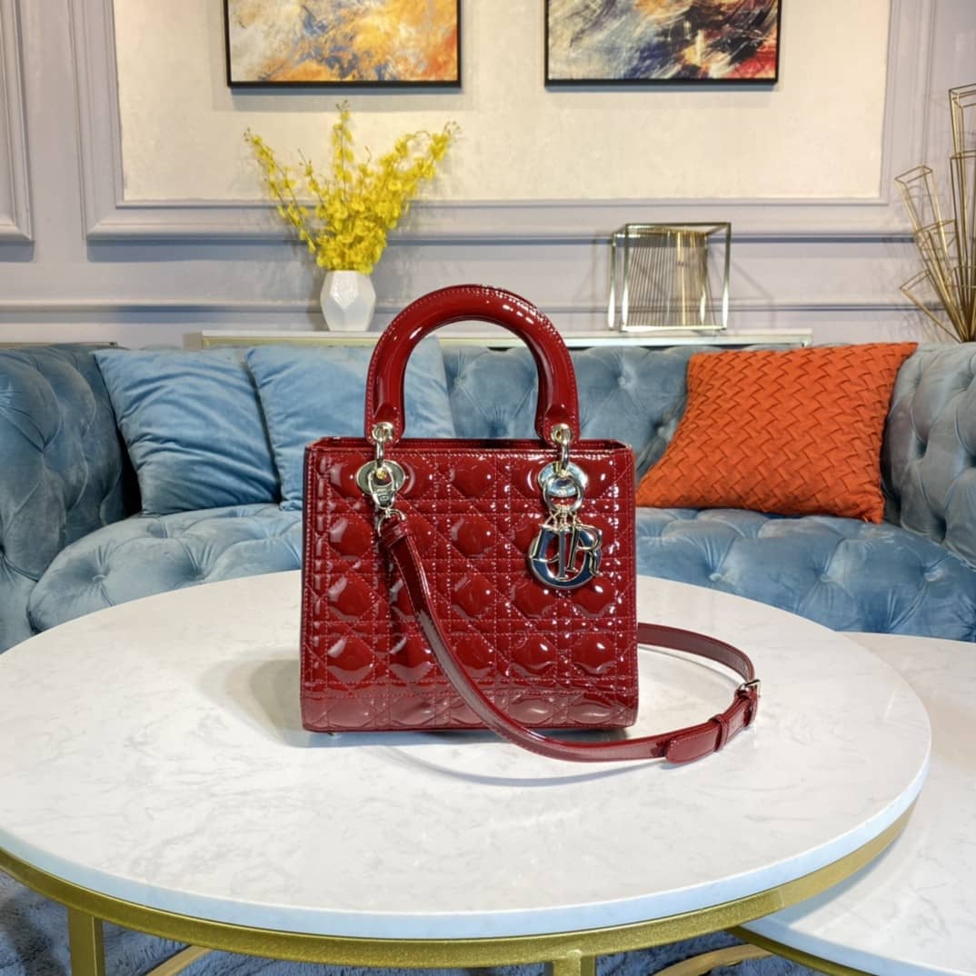 Best Replica Christian Dior Lady Dior 24CM Replica Bag - Colareps
