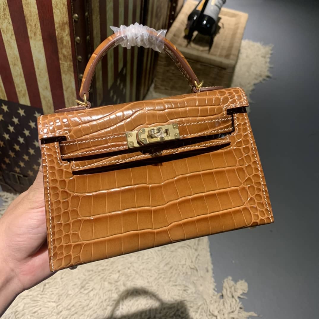 Best Replica Hermes Replica Kelly Mini 19CM Bag - Colareps