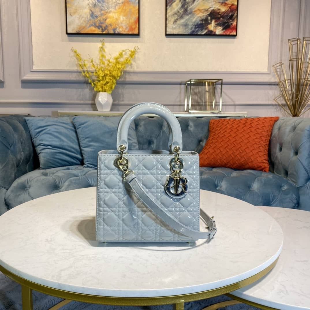 Best Replica Christian Dior Lady Dior 24CM Replica Bag - Colareps
