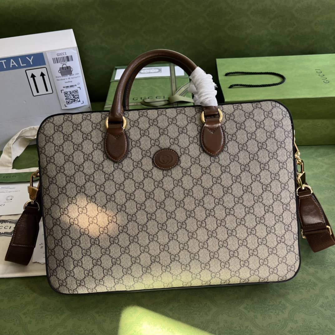 Best Replica Gucci Interlocking G Business Case Replica 674140 - Colareps