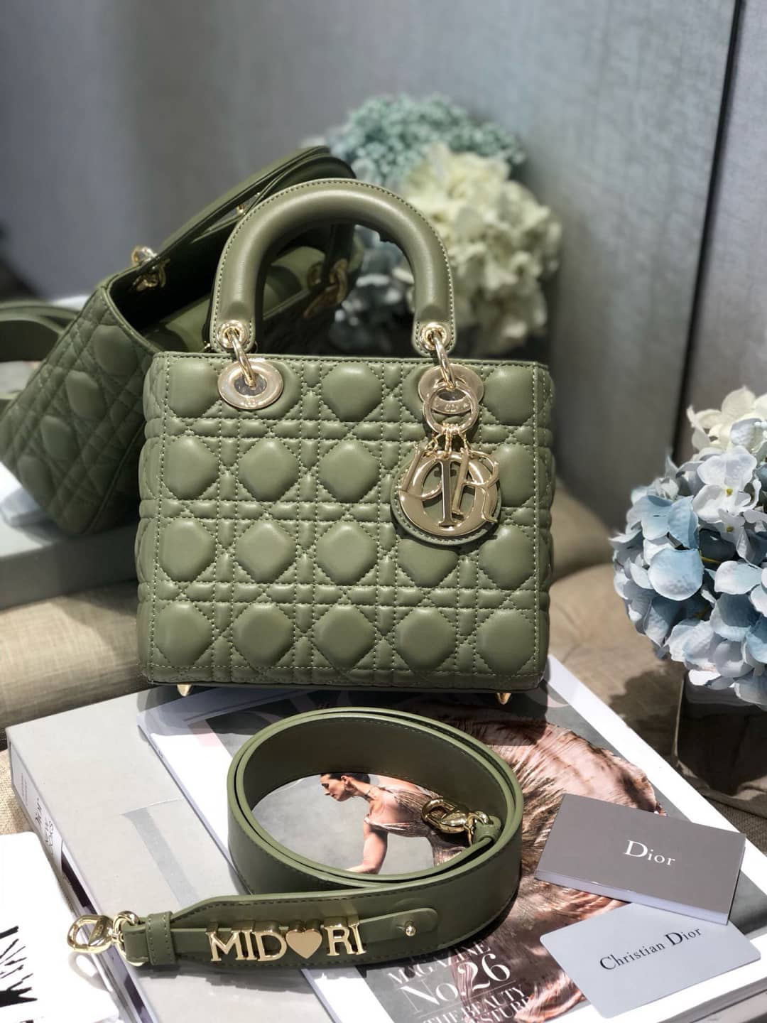 Best Replica Christian Dior Lady Dior 20CM Replica Bag - Colareps