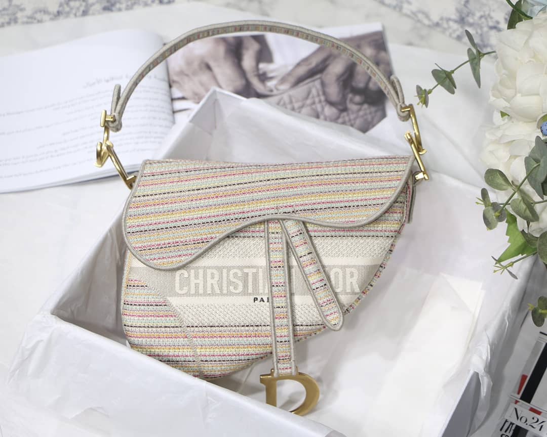 Best Replica Dior Saddle Bag Dupe 25.5CM - Colareps