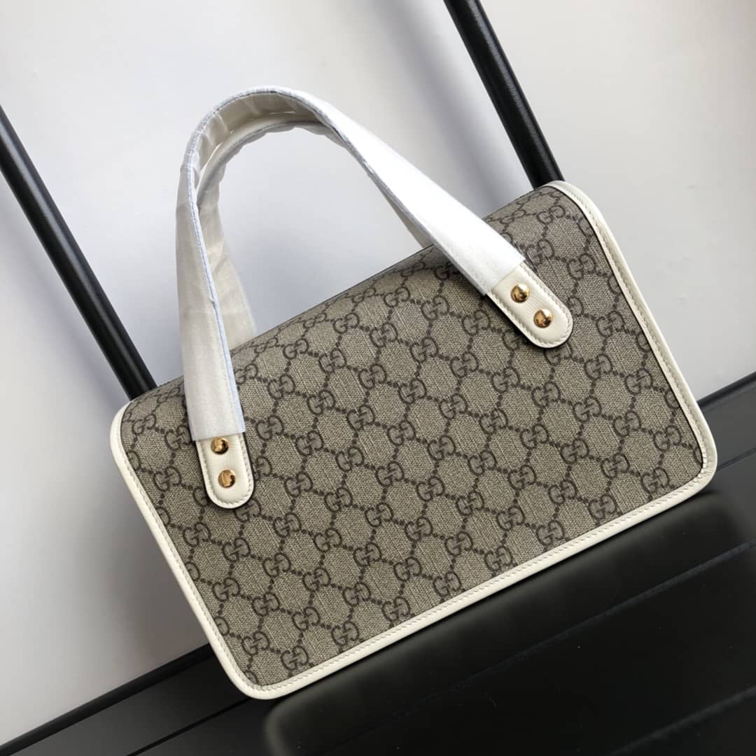 Best Replica Gucci GG 1955 Horsebit Tote Replica Bag 627324 - Colareps
