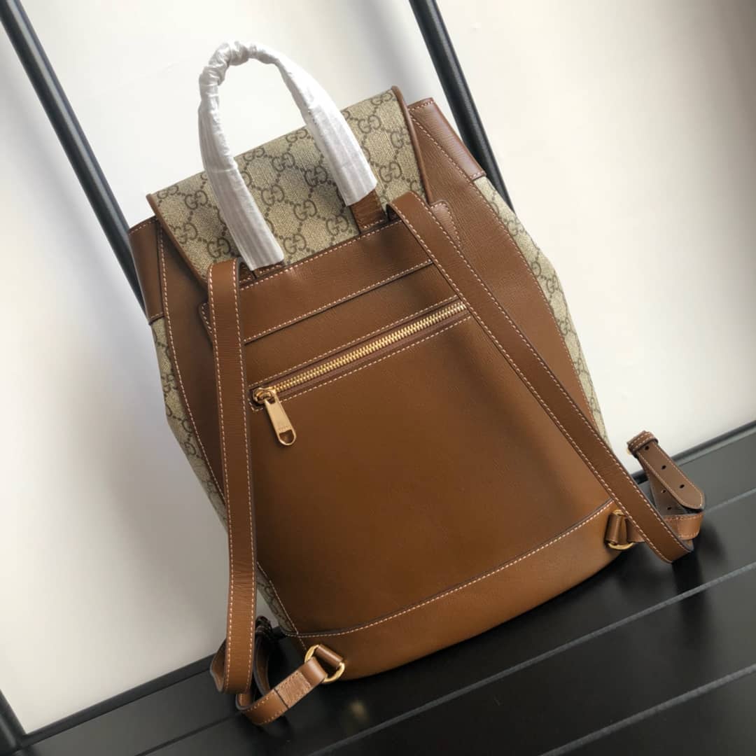 Best Replica Gucci Horsebit 1955 GG Replica Backpack 620849 - Colareps