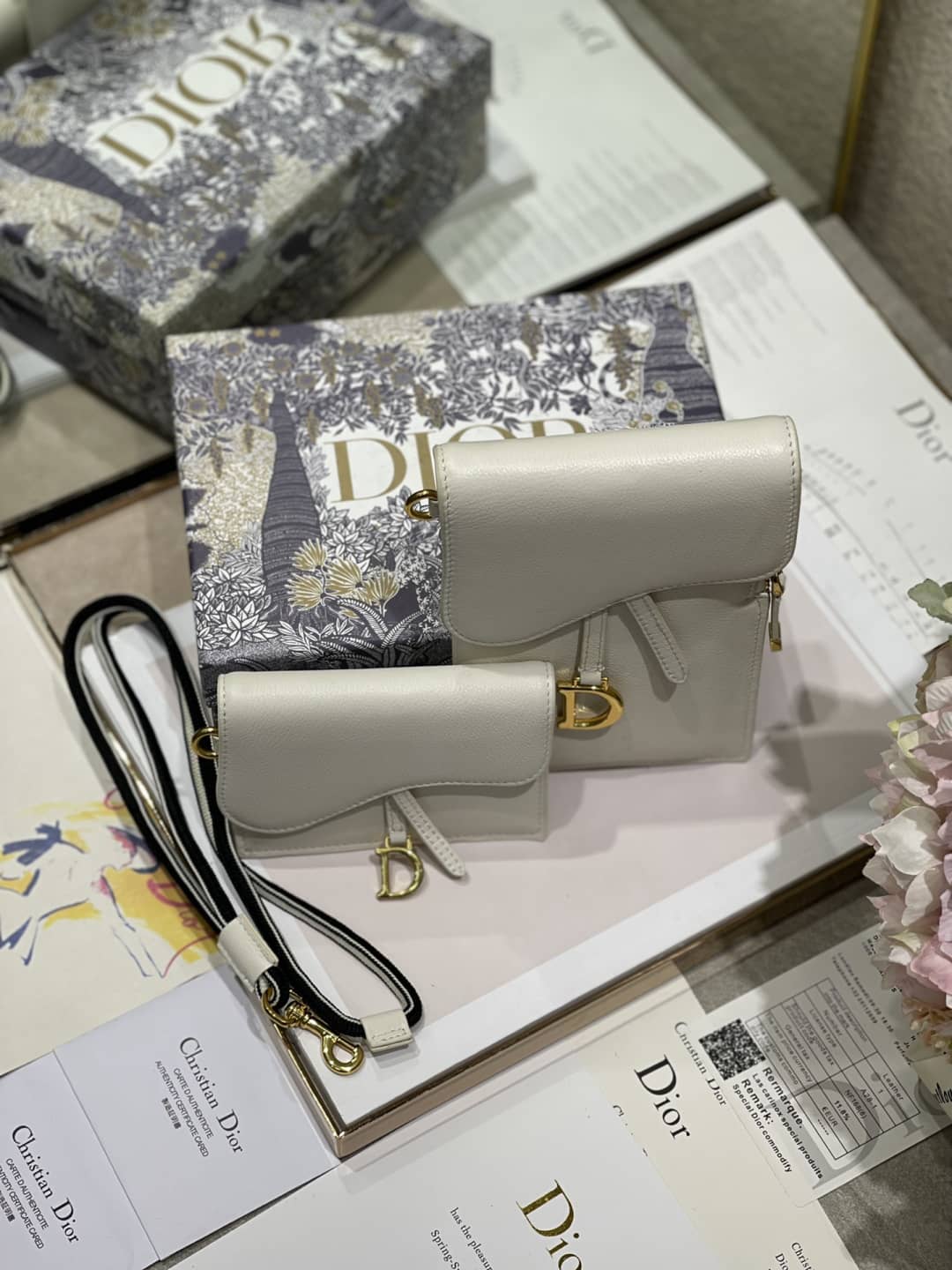 Best Replica Dior Saddle Bag Dupe Vertical Pouch - Colareps
