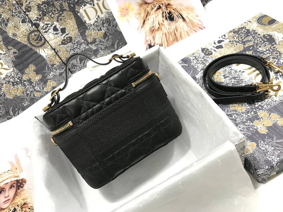 Best Replica Christian Dior Travel Lambskin Vanity Case - Colareps