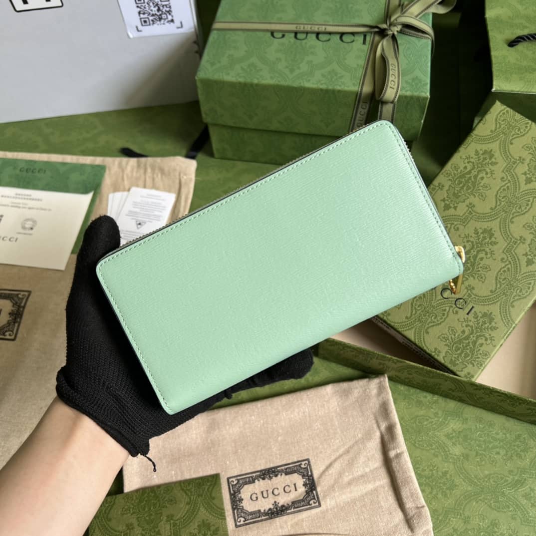 Best Replica Gucci Bananya Print Leather Zip Long Wallet 701060 Replica - Colareps