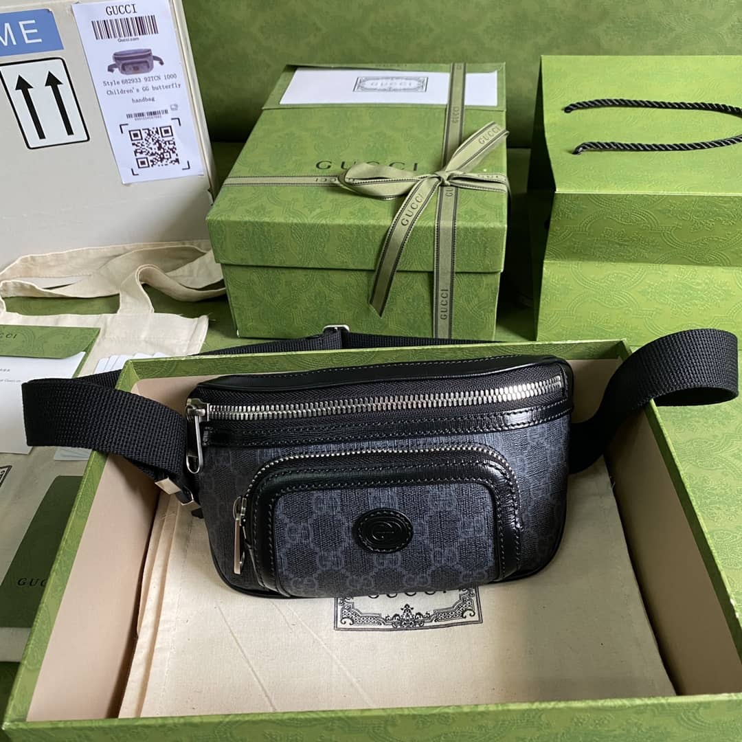 Best Replica Best Replica Gucci Interlocking GG Supreme Belt Bag Replica 682933(ColaReps) - Colareps