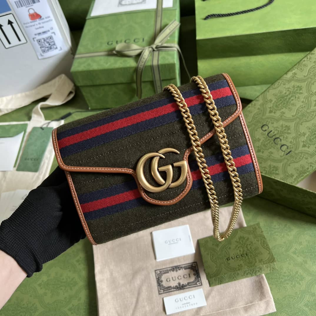 Best Replica Gucci Marmont GG Matelassé Mini Bag Replica 474575 - Colareps