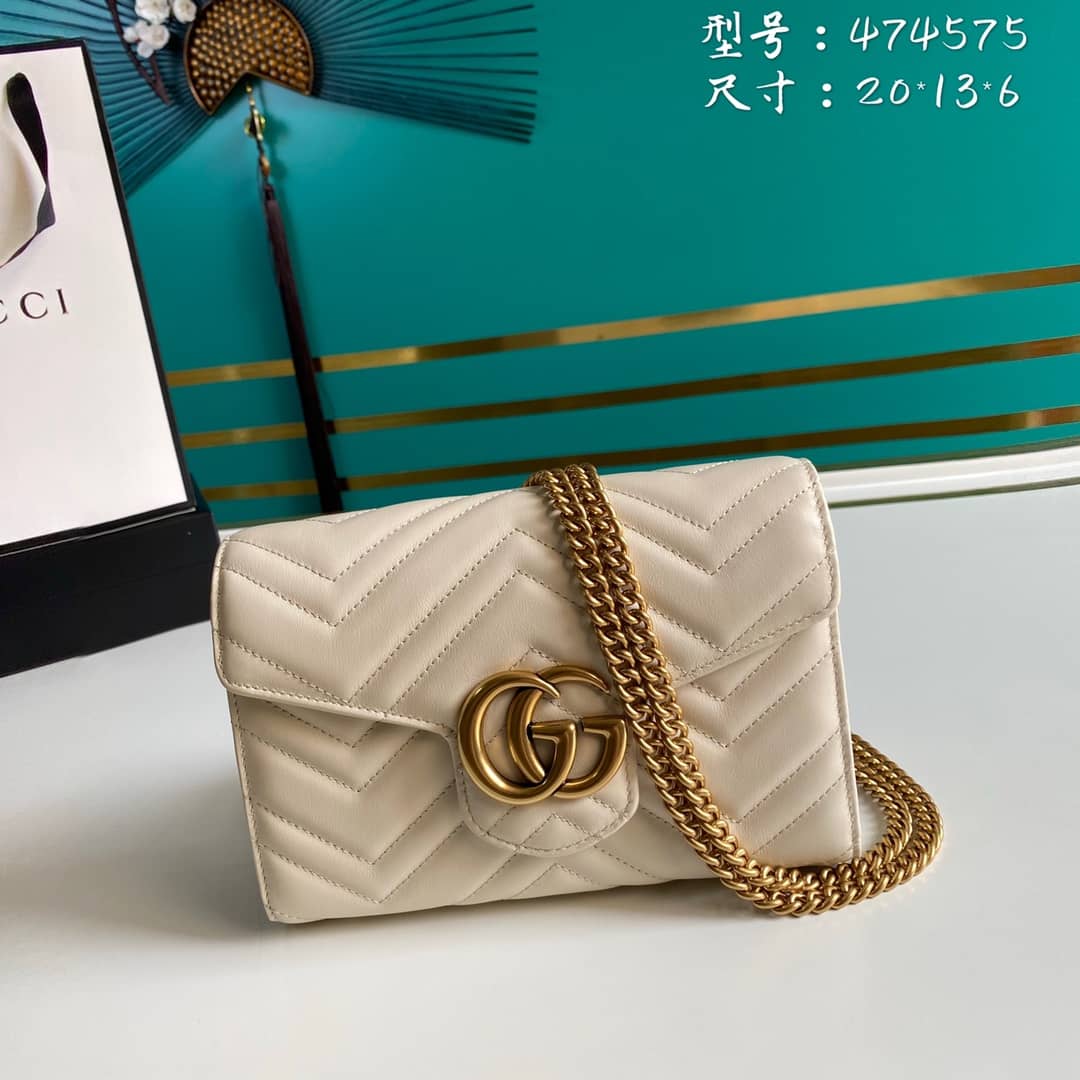 Best Replica Gucci Marmont GG Matelassé Mini Bag Replica 474575 - Colareps