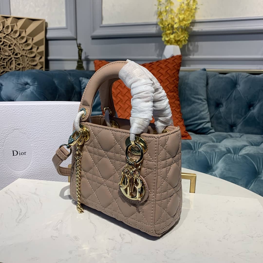 Best Replica Christian Dior Lady Dior 17CM Replica Bag - Colareps