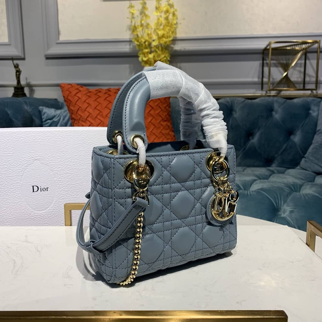 Best Replica Christian Dior Lady Dior 17CM Replica Bag - Colareps