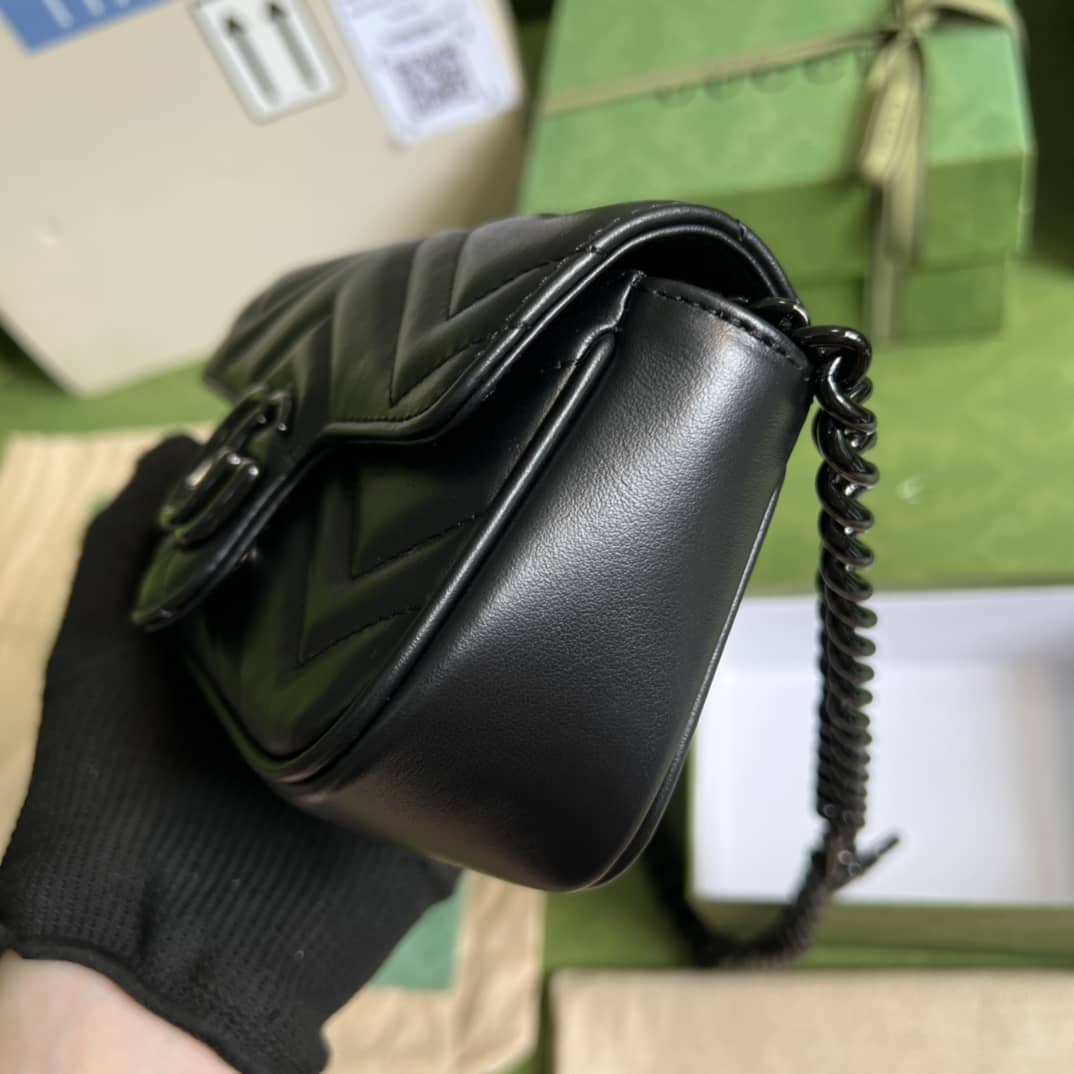 Best Replica Gucci GG Marmont Belt Bag 699757 Replica Crossbody Bag - Colareps