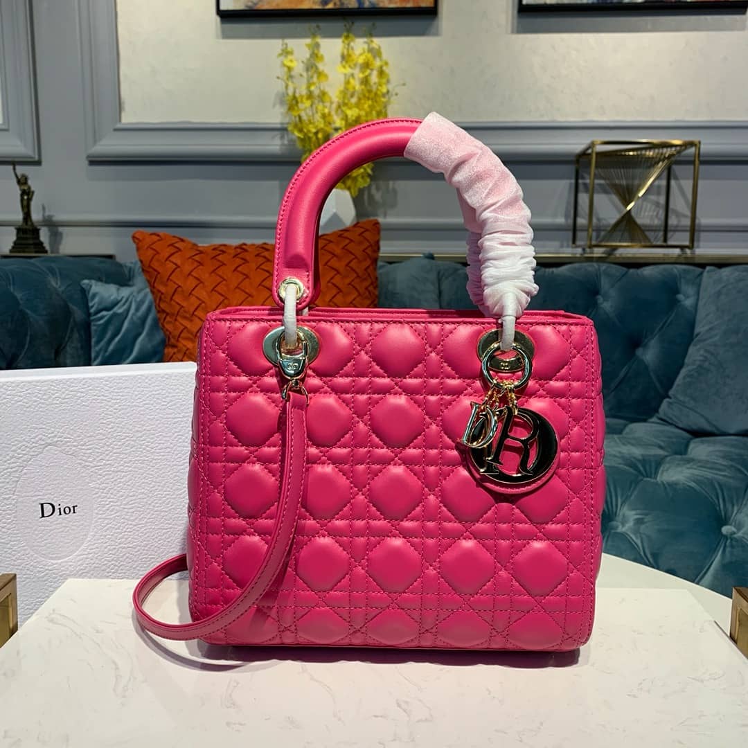 Best Replica Christian Dior Lady Dior 24CM Replica Bag - Colareps
