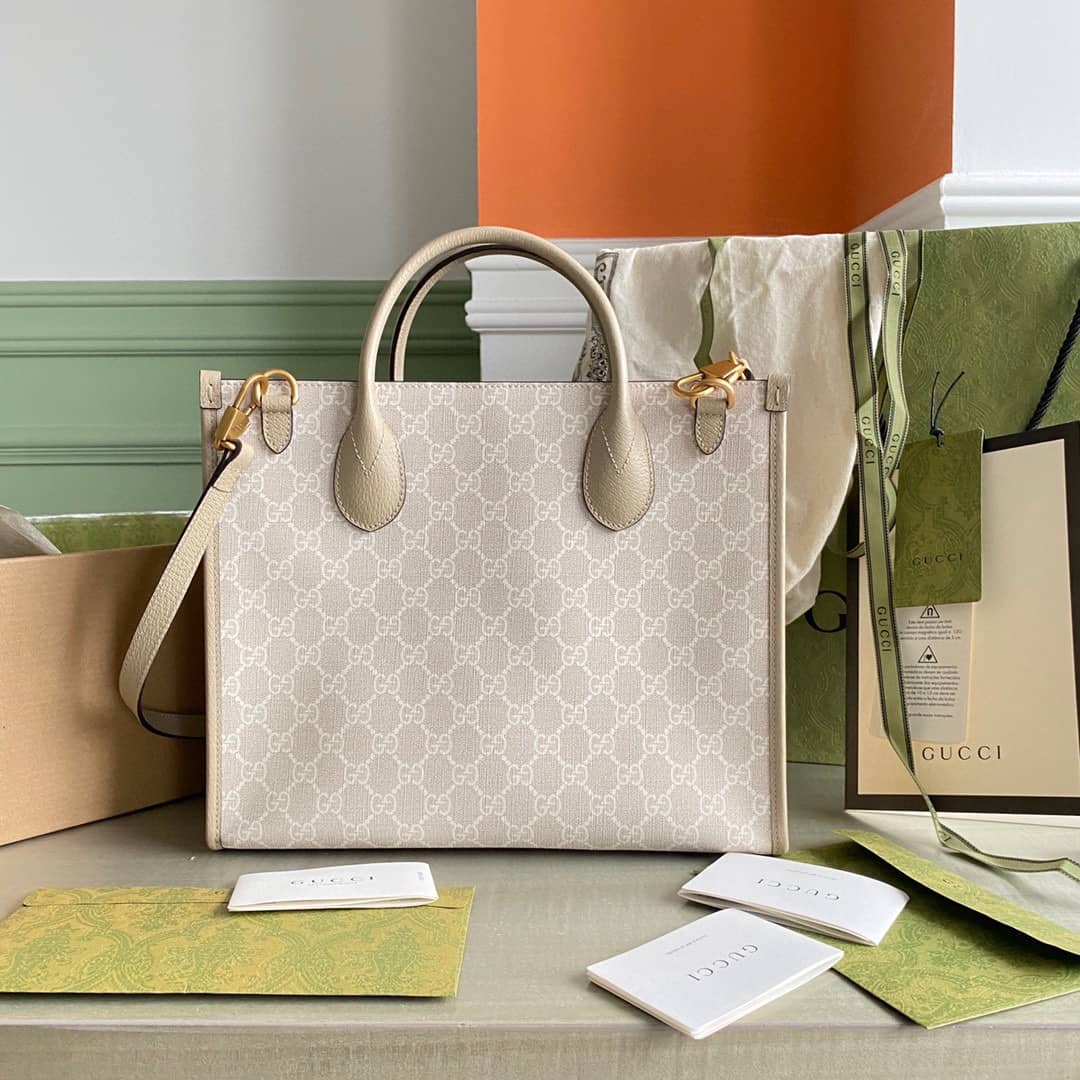 Best Replica Gucci GG Small Tote Bag With Interlocking G 659983 Replica - Colareps