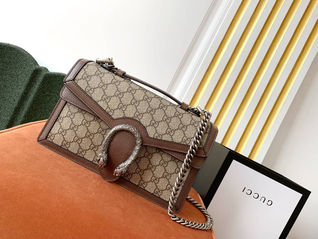 Best Replica Gucci Dionysus GG Top Handle Bag Replica Brown 621512 - Colareps