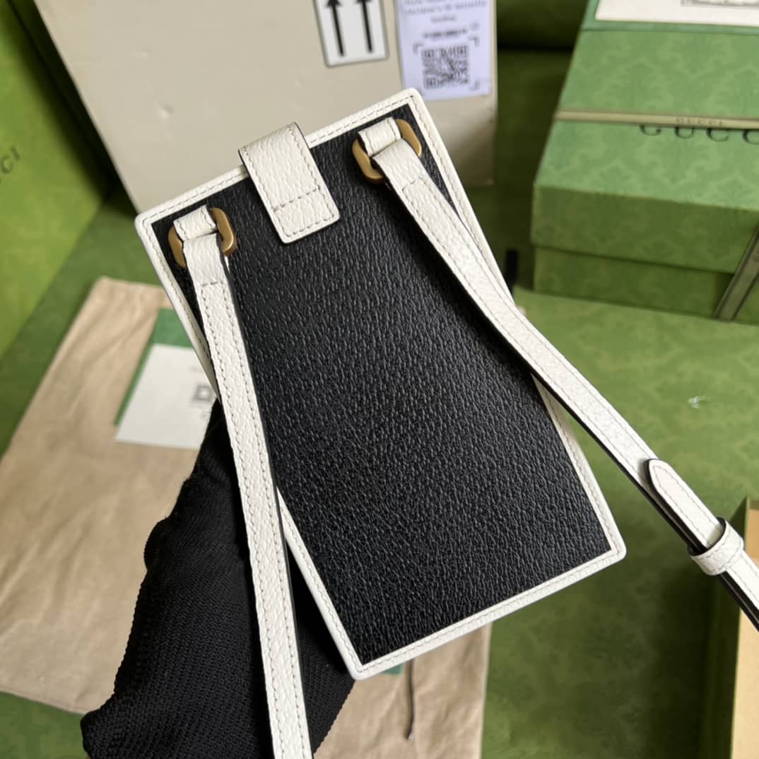 Best Replica Gucci x Adidas Smartphone Case 702203 Replica Crossbody Bag - Colareps