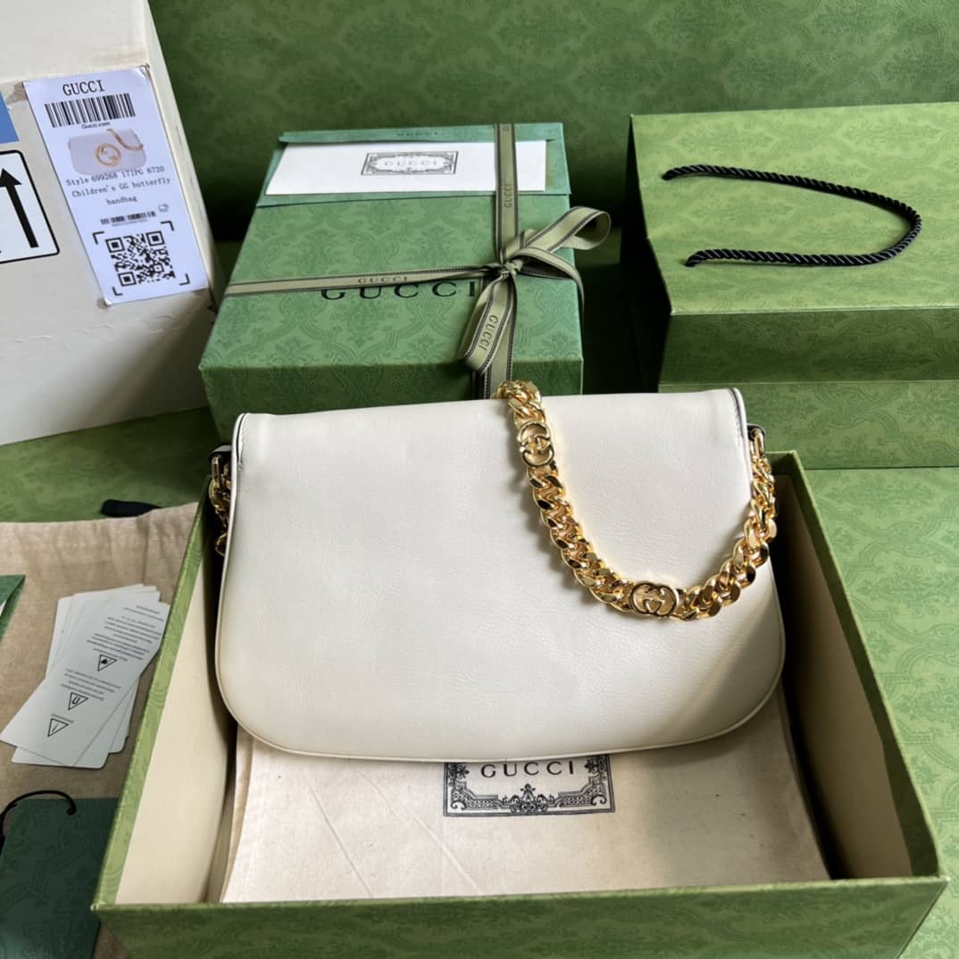 Best Replica Gucci Blondie White 699268 Replica Shoulder Bag - Colareps