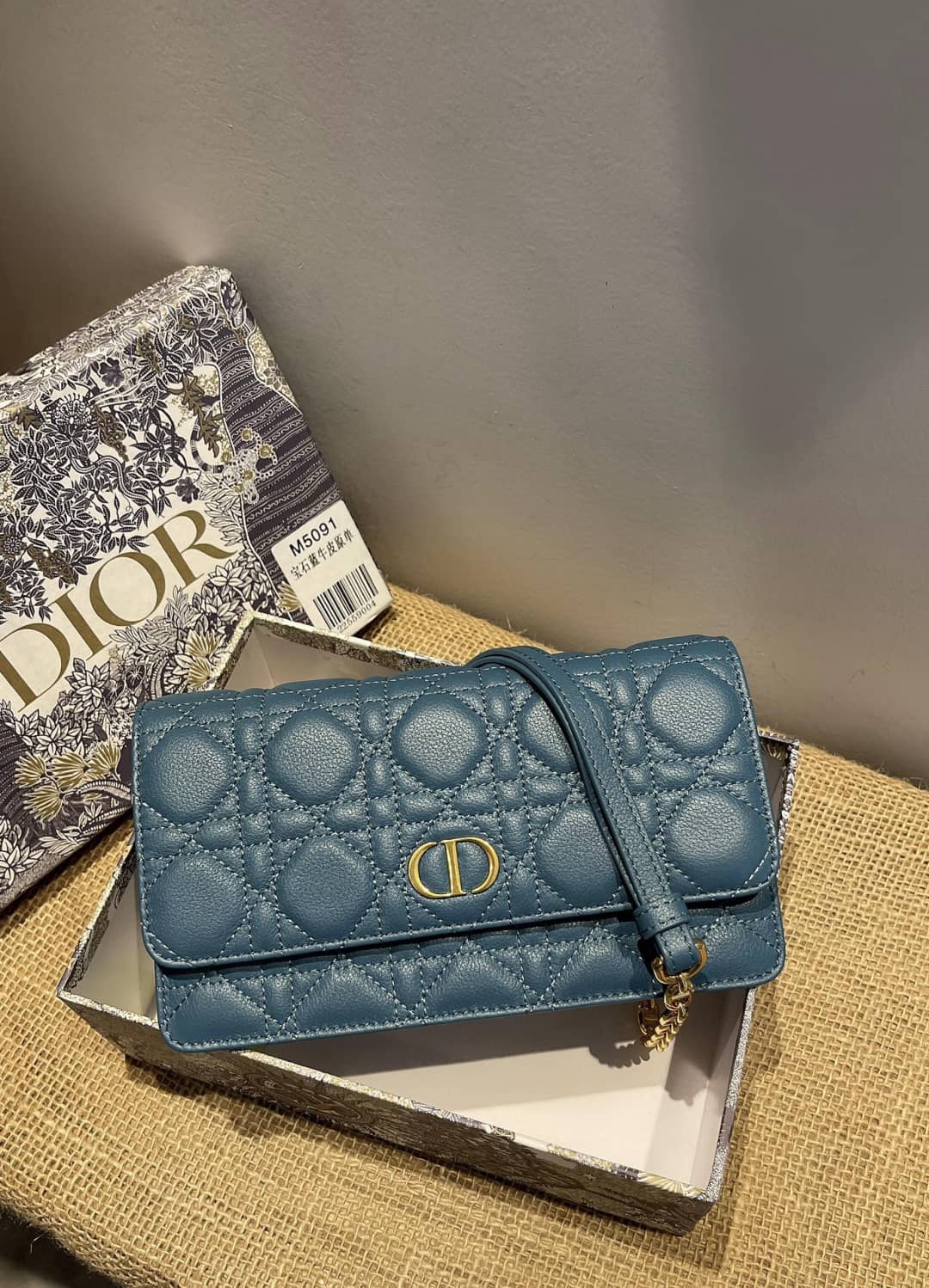 Best Replica Christian Dior Caro Chain Belt Replica Pouch - Colareps