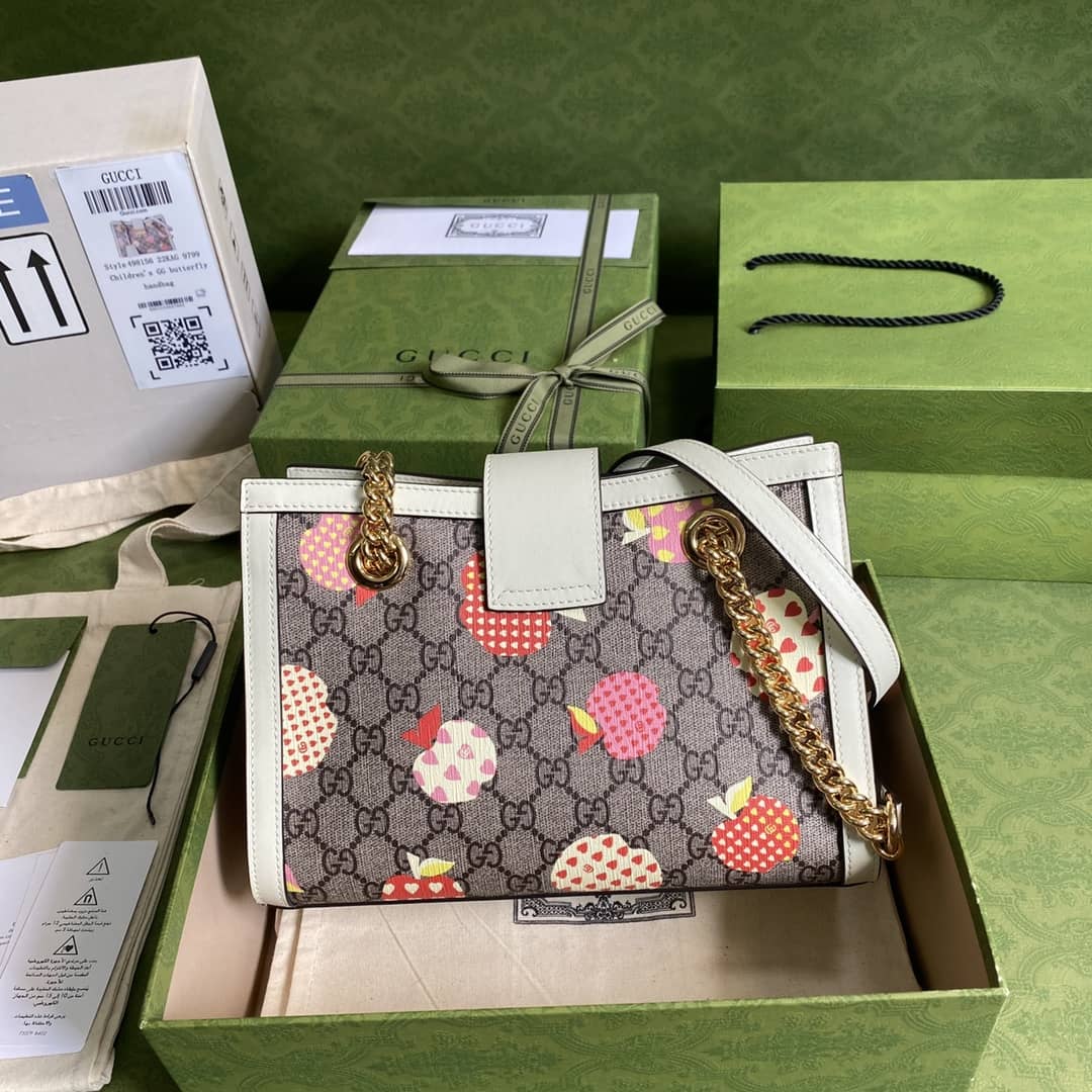 Best Replica Gucci Padlock Small Berry Tote Replica 498156 - Colareps