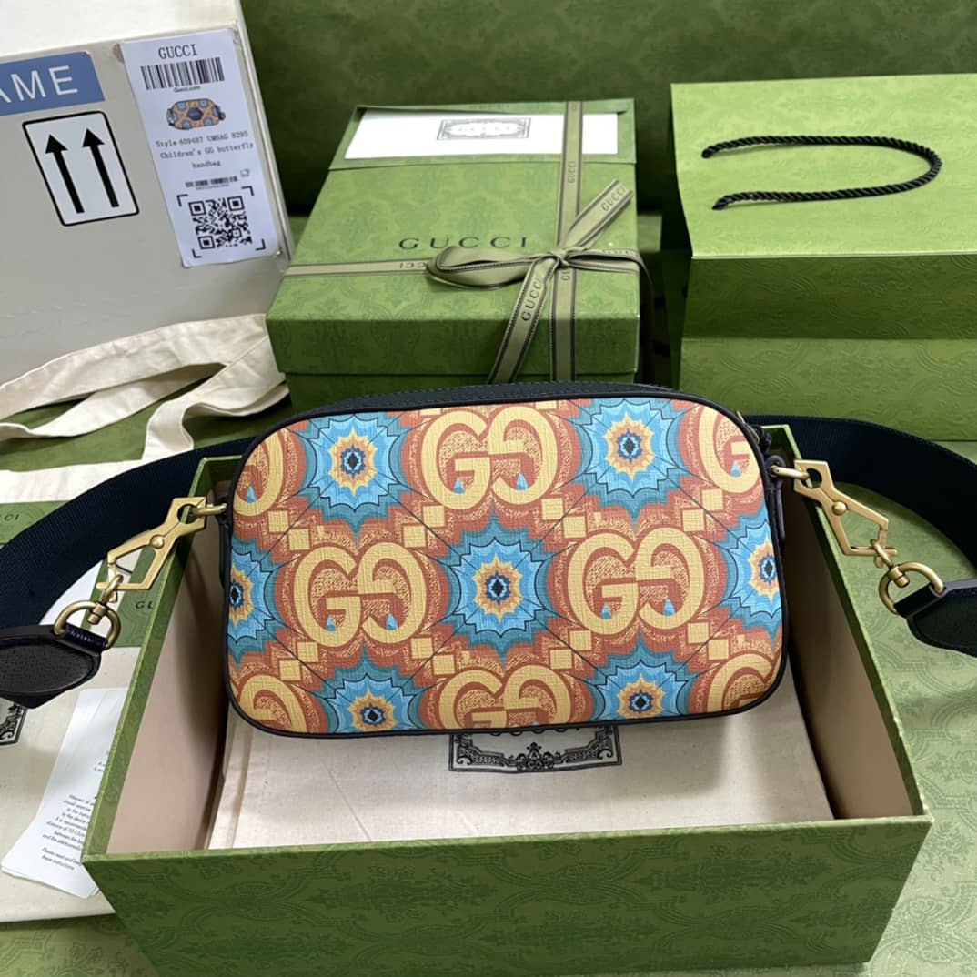 Best Replica Gucci Vintage Neo Supreme GG Messenger Bag Replica 476466 - Colareps