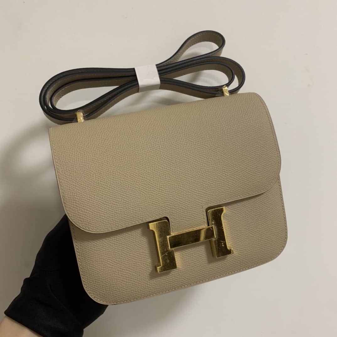 Best Replica Hermes Replica Constance Bag 18CM Epsom Leather - Colareps