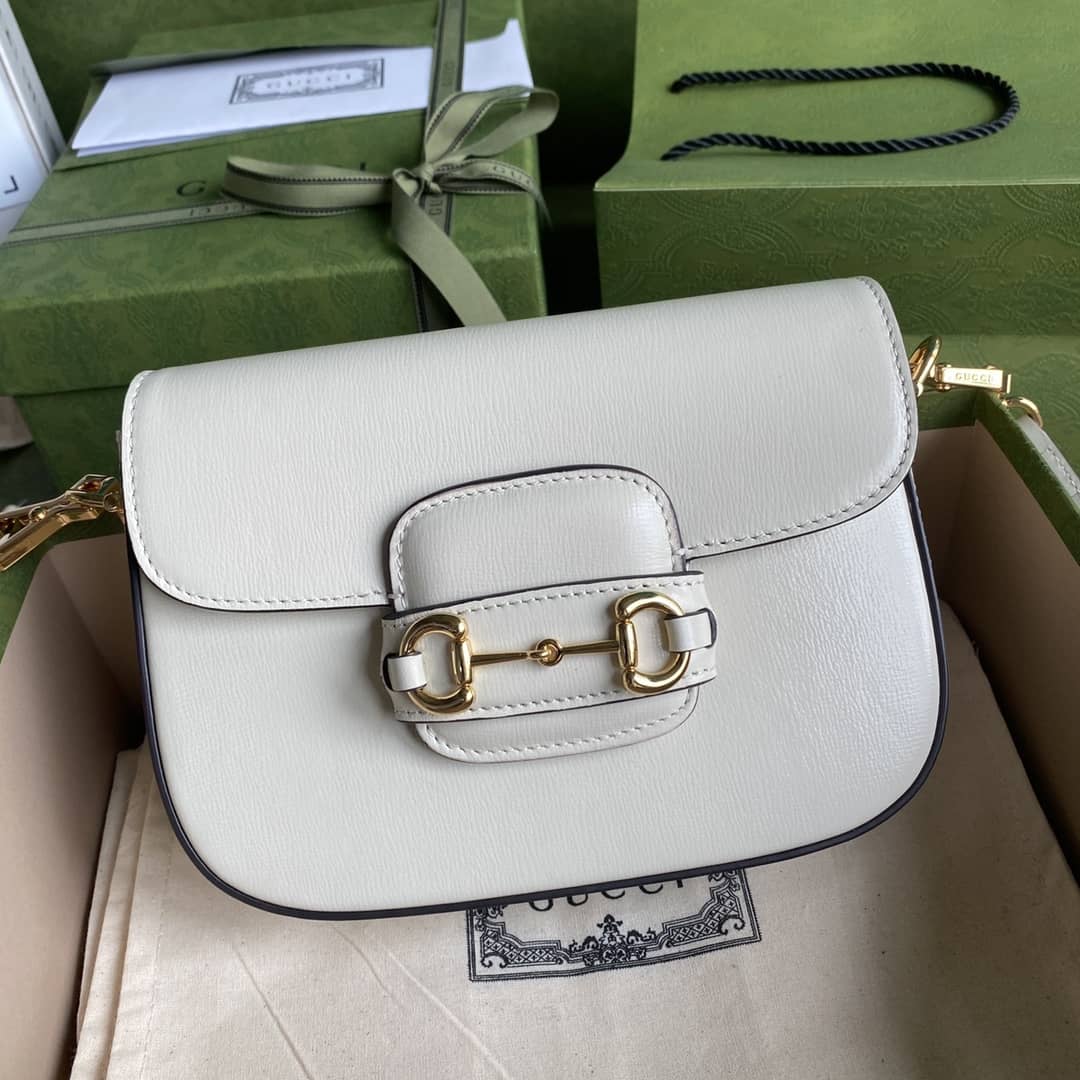 Best Replica Gucci 1955 Horsebit Supreme GG Canvas Mini Shoulder Bag Replica 658574 - Colareps