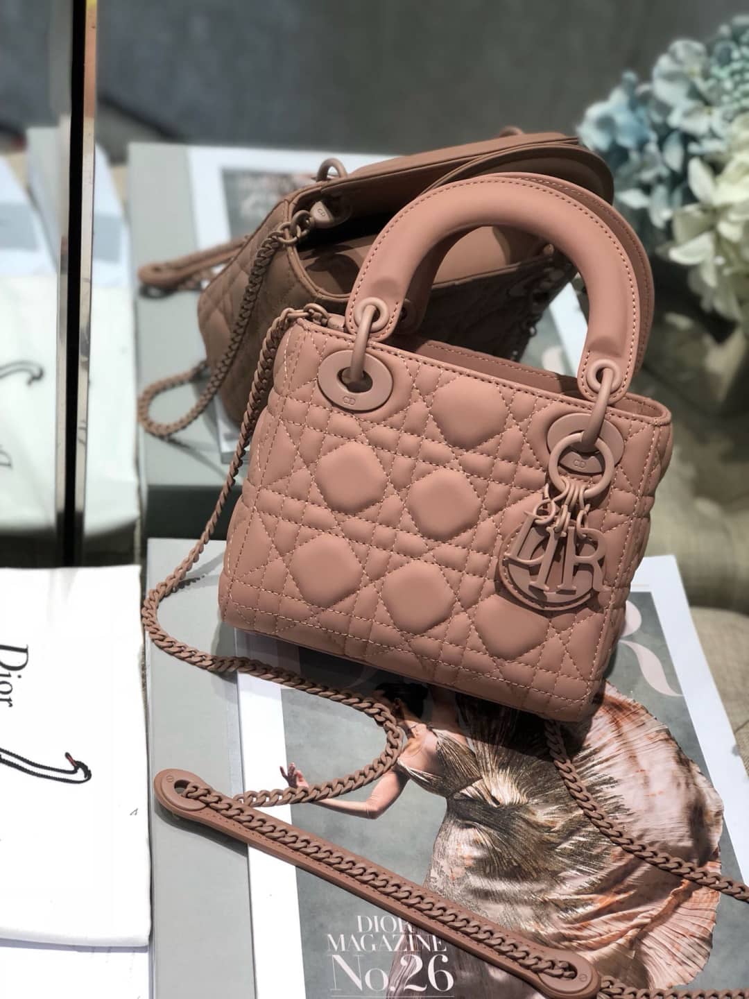 Best Replica Dior Dupe Lady Dior 17CM Bag - Colareps