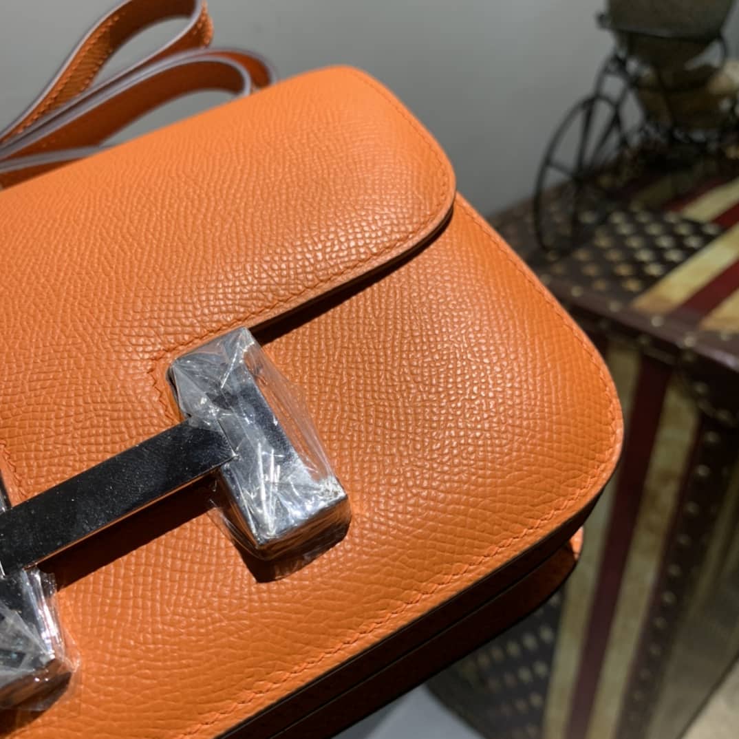Best Replica Hermes Replica Constance Bag 18CM Epsom Leather - Colareps