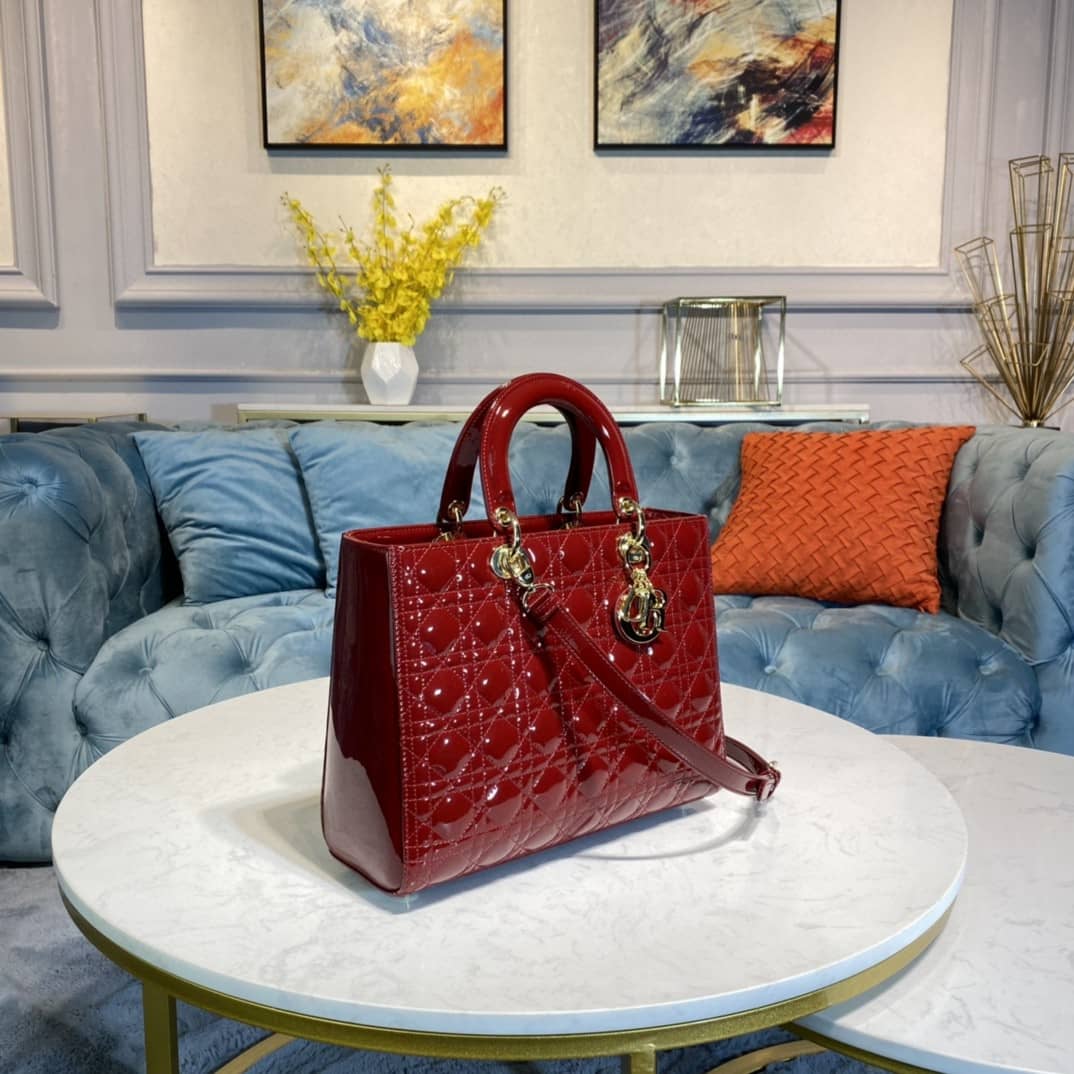 Best Replica Lady Dior Dupe 32CM Replica Bag - Colareps
