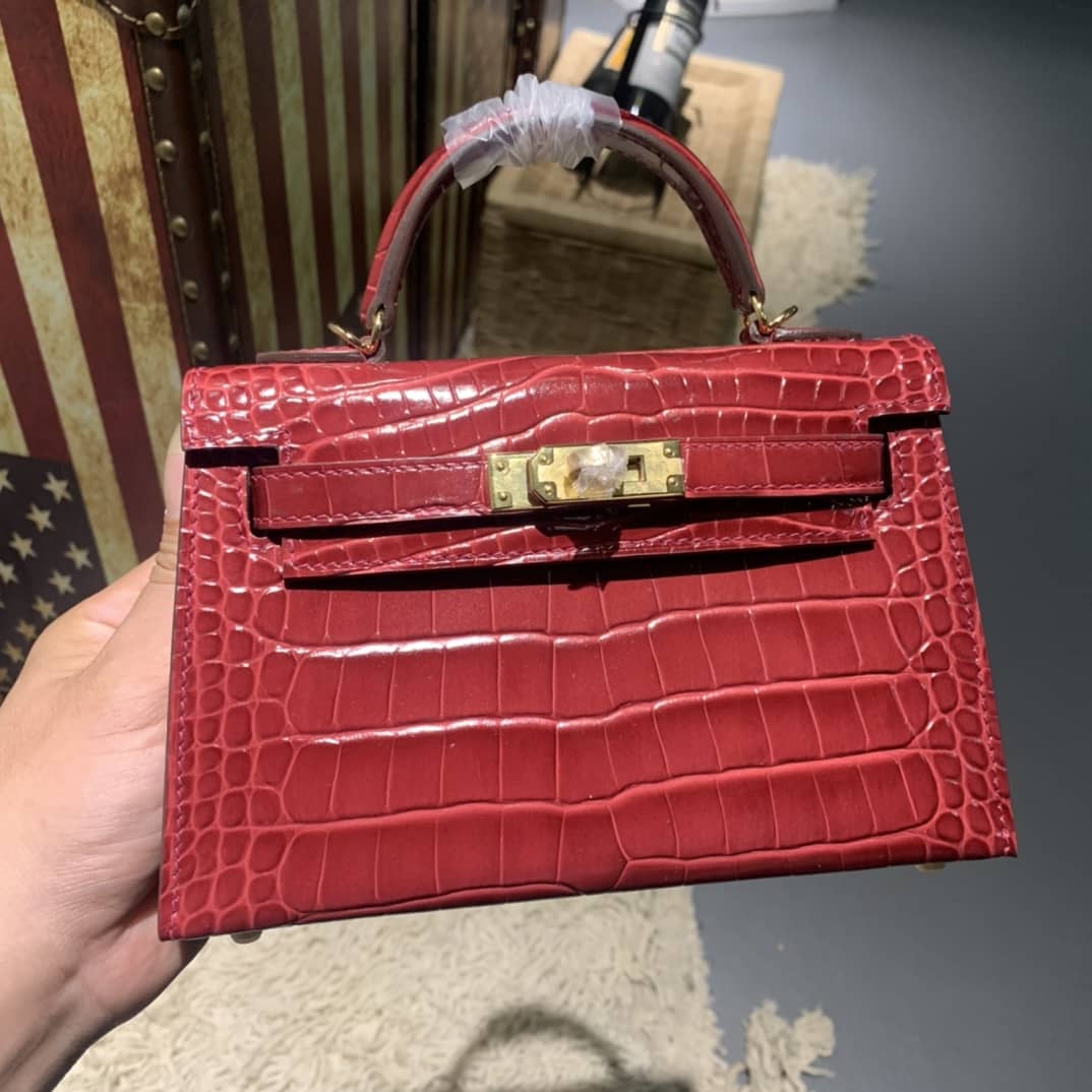 Best Replica Hermes Birkin Replica Kelly Mini 19CM Bag - Colareps