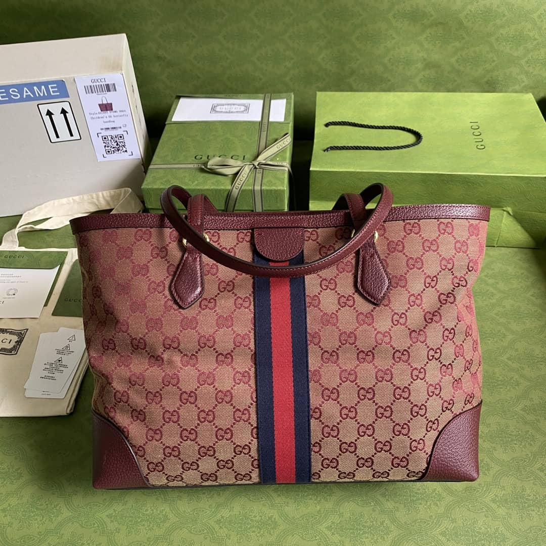 Best Replica Gucci Ophidia GG Medium Tote Replica 631685 - Colareps