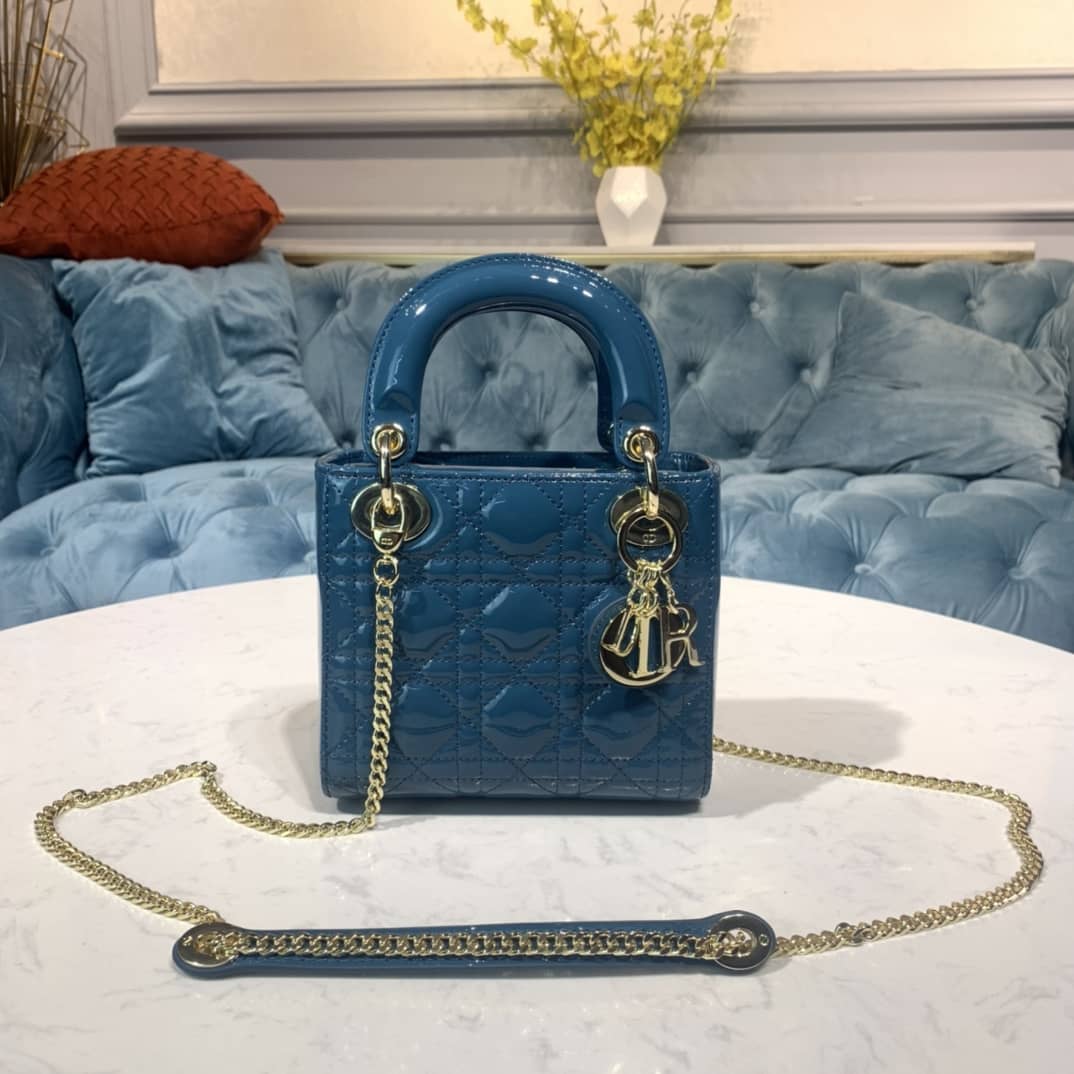 Best Replica Christian Dior Lady Dior 17CM Replica Bag - Colareps