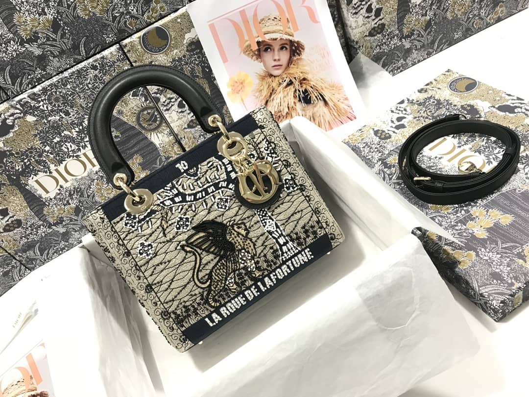Best Replica Christian Dior Lady Dior 24CM Replica Bag - Colareps