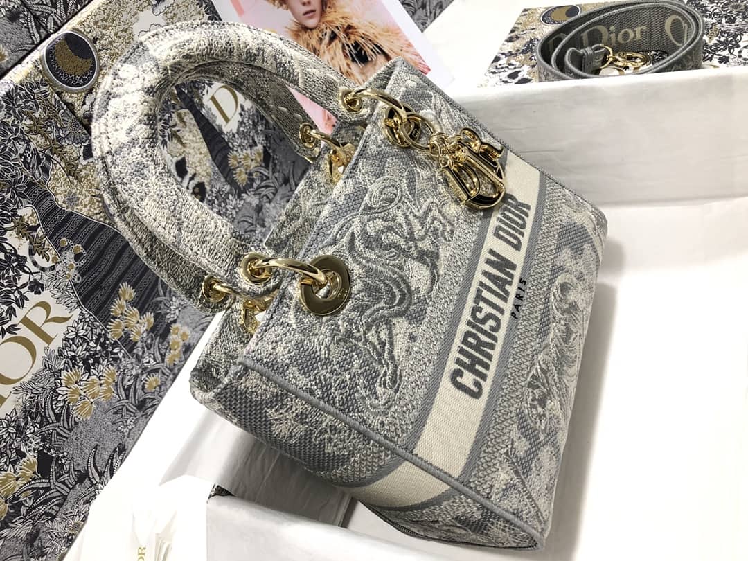 Best Replica Lady Dior Dupe 24CM Replica Bag - Colareps