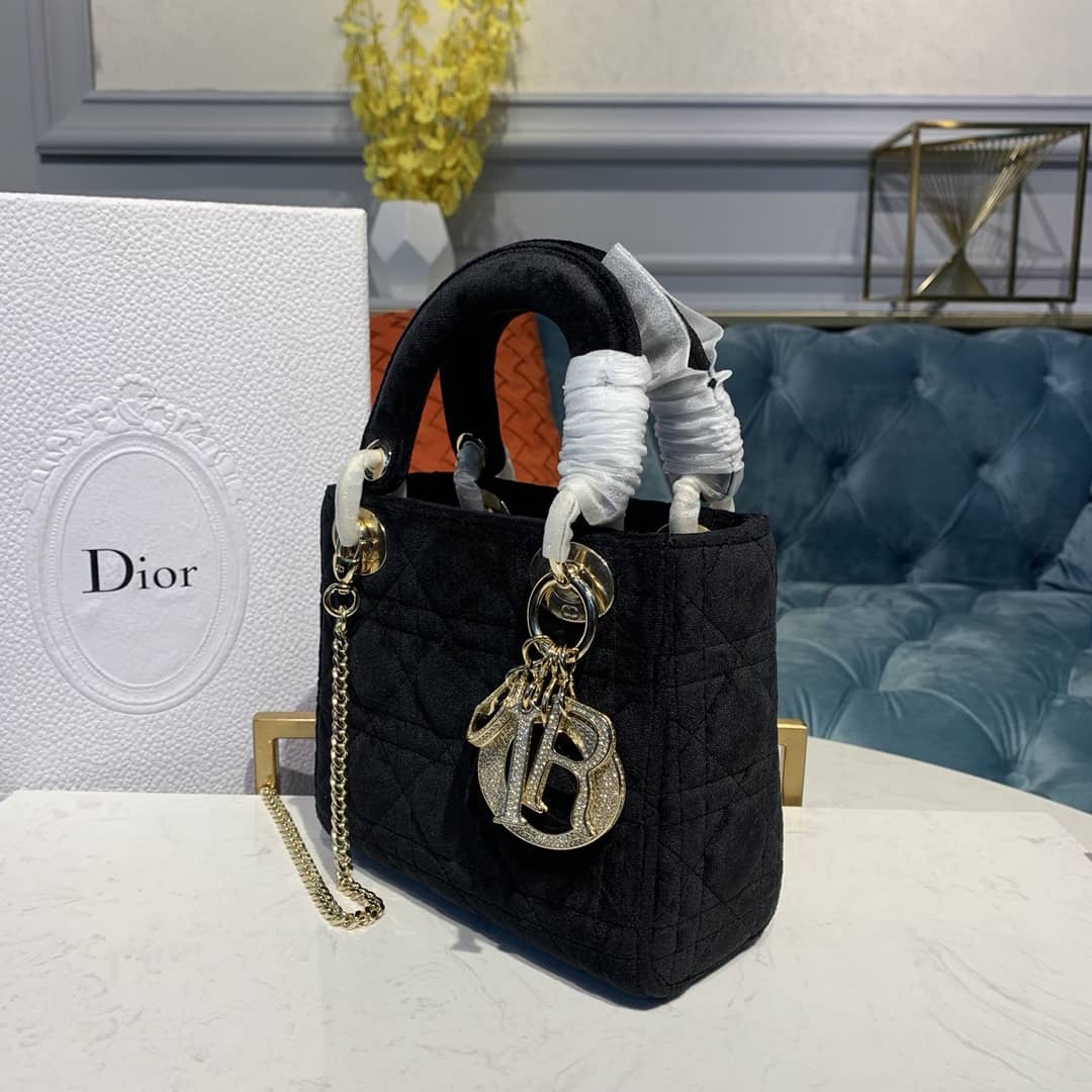 Best Replica Christian Dior Lady Dior 17CM Replica Bag - Colareps