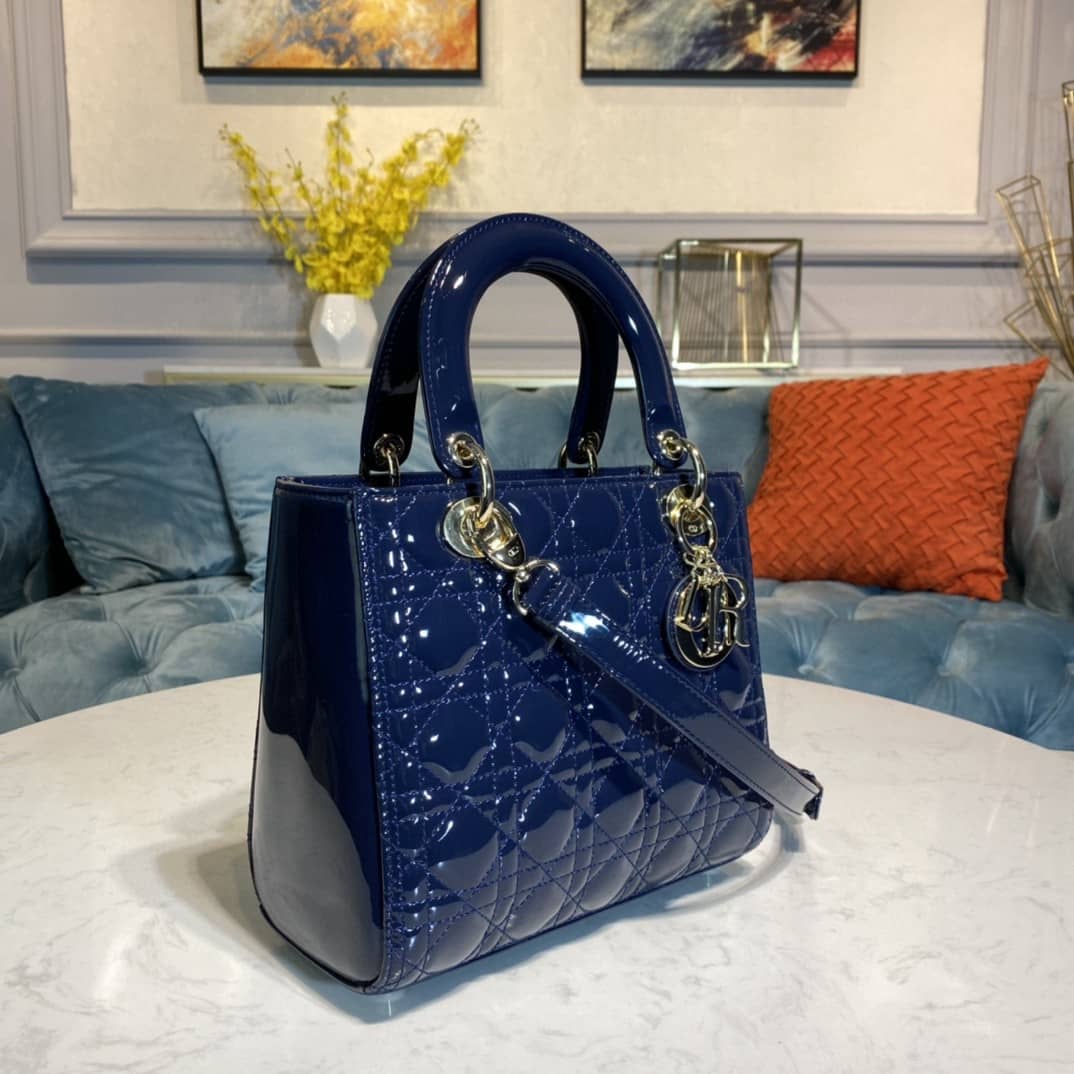 Best Replica Christian Dior Lady Dior 24CM Replica Bag - Colareps