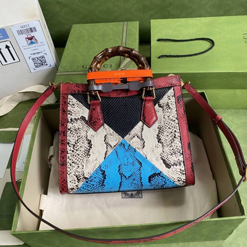 Best Replica Gucci Diana Small Tote Replica Red 660195 - Colareps