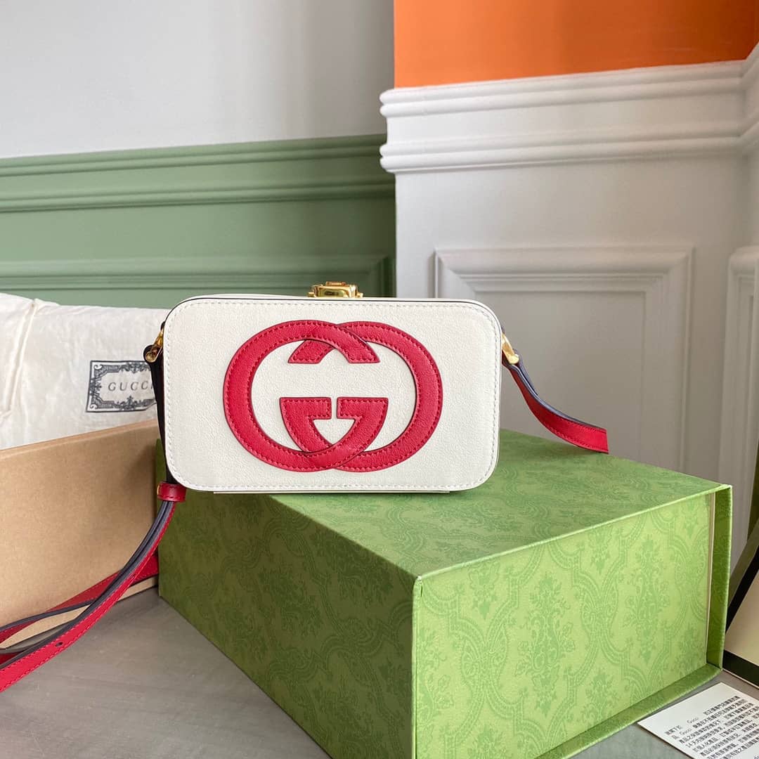 Best Replica Gucci Interlocking G Mini Bag Replica White 658230 - Colareps