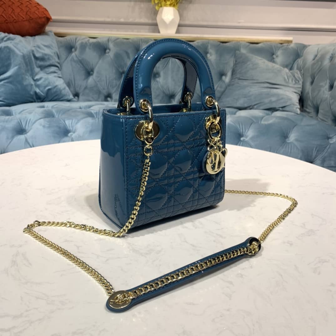 Best Replica Christian Dior Lady Dior 17CM Replica Bag - Colareps