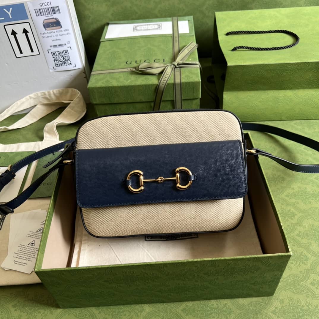 Best Replica Gucci 1955 Horsebit Small Shoulder Bag Replica 645454 - Colareps
