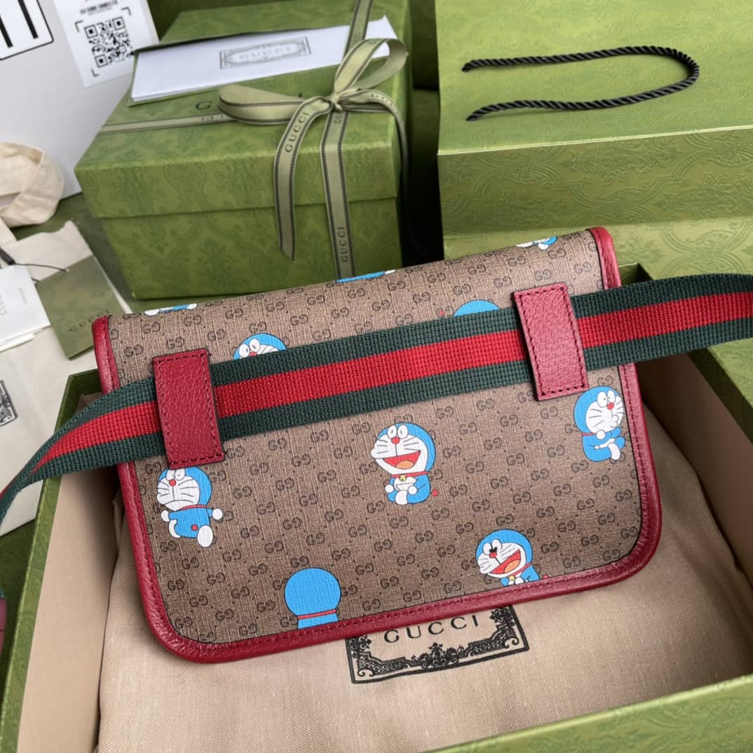 Best Replica Gucci Doraemon x Gucci Small Belt Bag Replica 647817 - Colareps