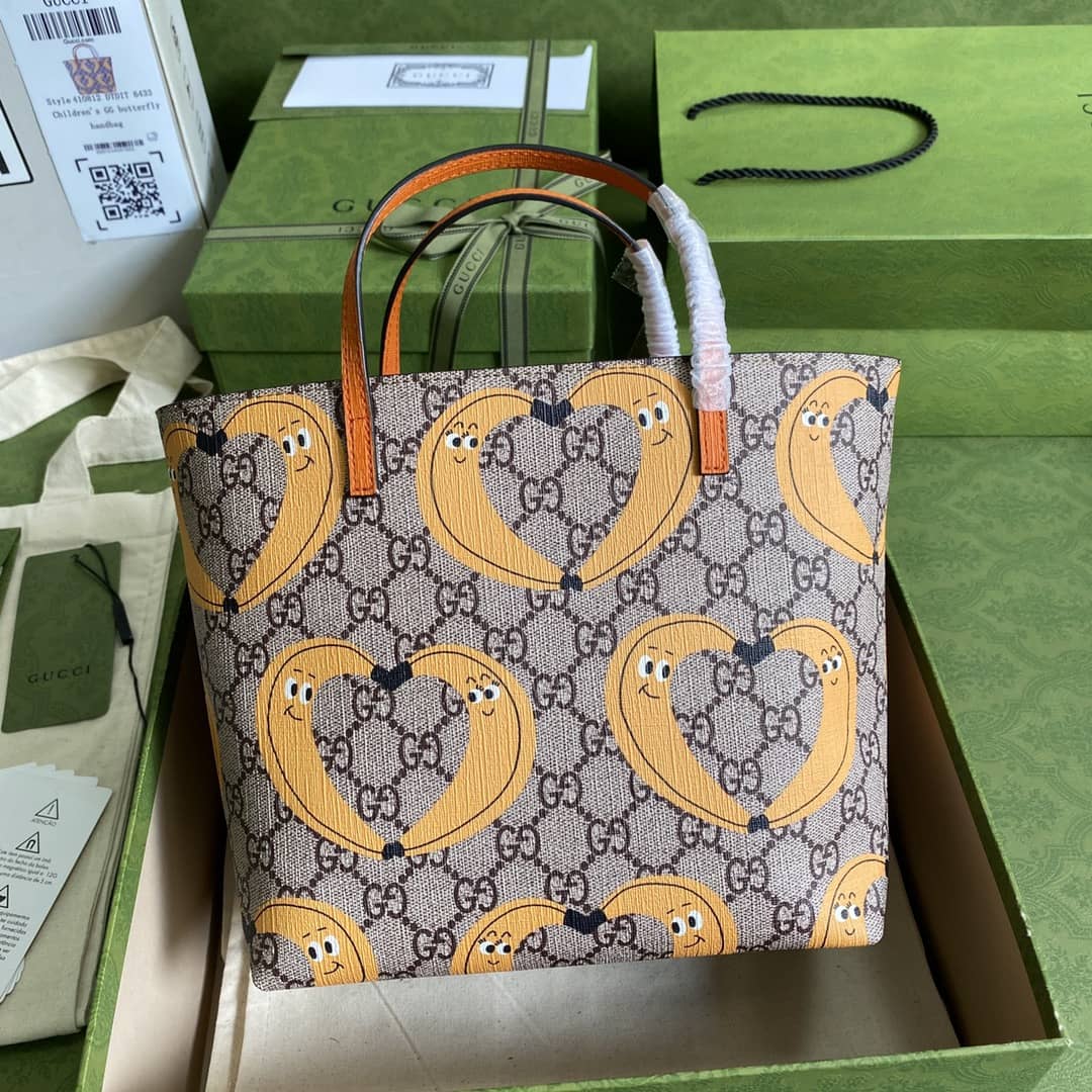 Best Replica Gucci Children GG Supreme Tote Replica 410812 - Colareps