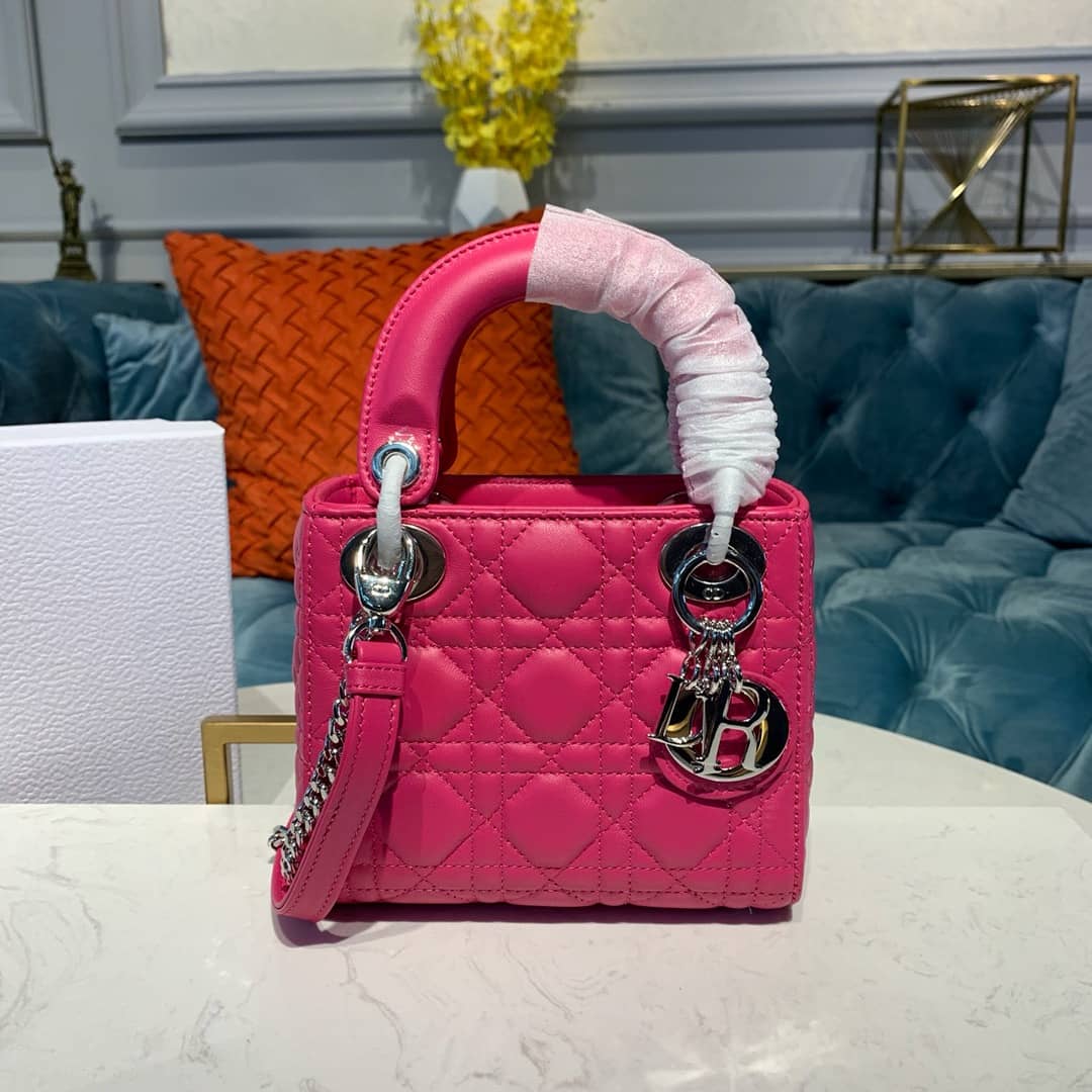 Best Replica Christian Dior Lady Dior 17CM Replica Bag - Colareps